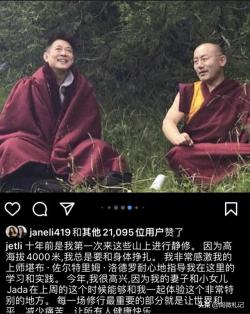 李连杰海拔4000米高山修行，62岁利智同行，夫妻恩爱称为世界和平